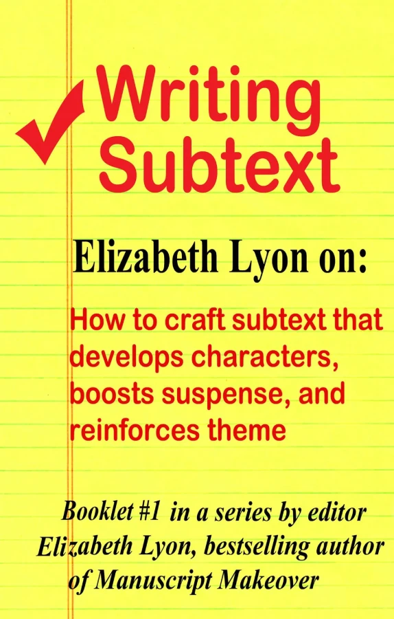 Book cover of Writing Subtext by Elizabeth Lyon